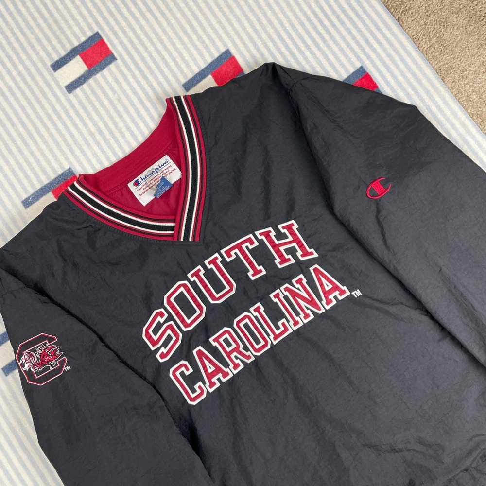 Vintage Champion University of South Carolina Gamecocks Windbreaker pullover - Picture 3 of 10